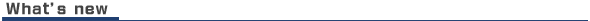 What's new �ŐV���